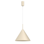 Pendelleuchte CAPITAL Beige & Creme Ø32 cm (1x GX53) - Milagro