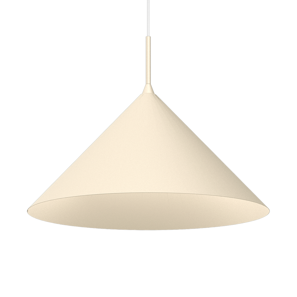Pendelleuchte CAPITAL Beige & Creme Ø46 cm (1x GX53) - Milagro