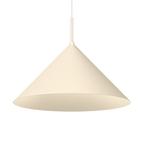 Pendelleuchte CAPITAL Beige & Creme Ø46 cm (1x GX53) - Milagro