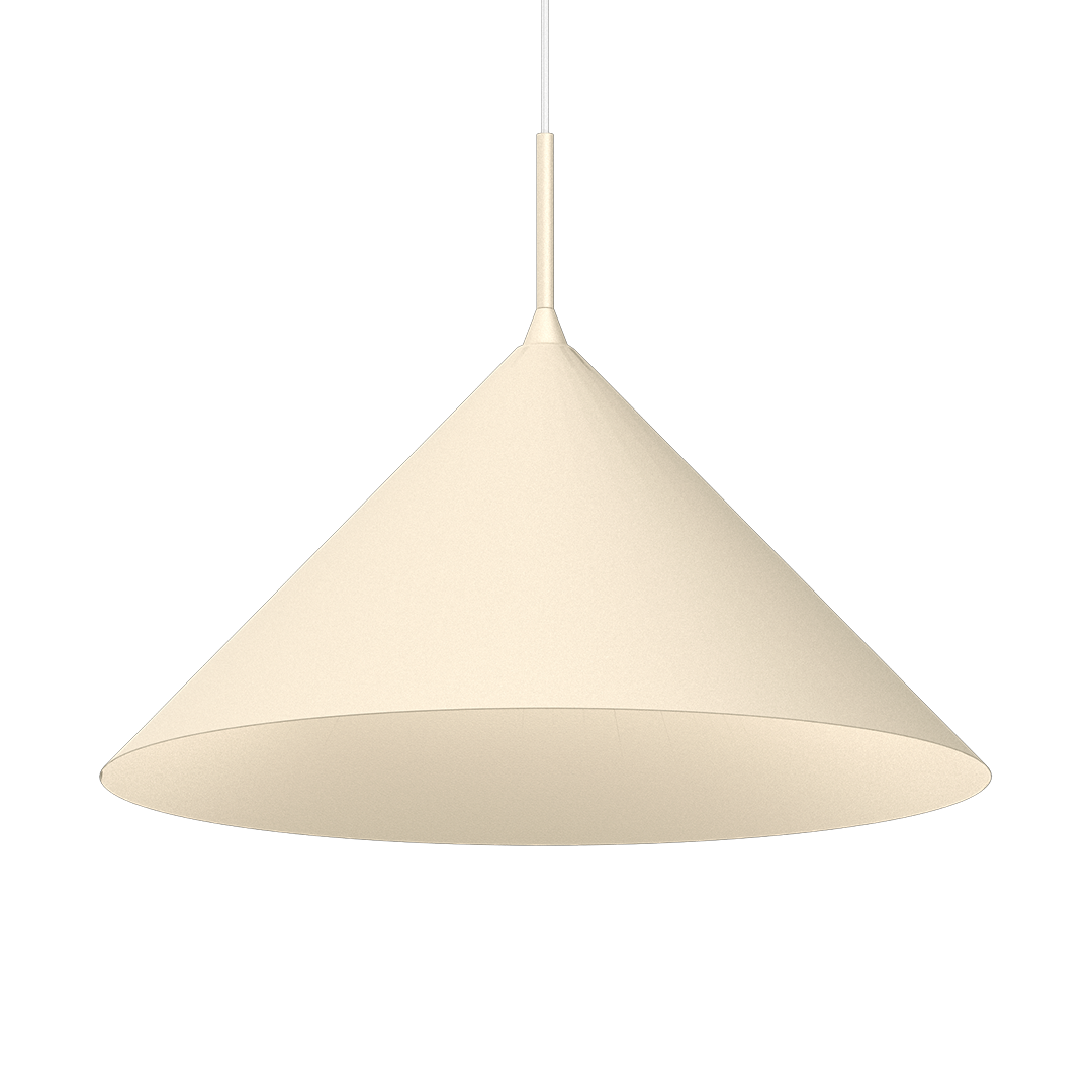 Pendelleuchte CAPITAL Beige & Creme Ø46 cm (1x GX53) - Milagro