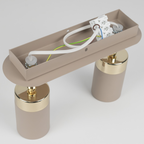 Deckenleuchte JOKER Beige & Gold (2x GU10) - Milagro