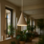 Pendelleuchte CAPITAL Cashmere / Taupe Ø17 cm (1x GX53) - Milagro
