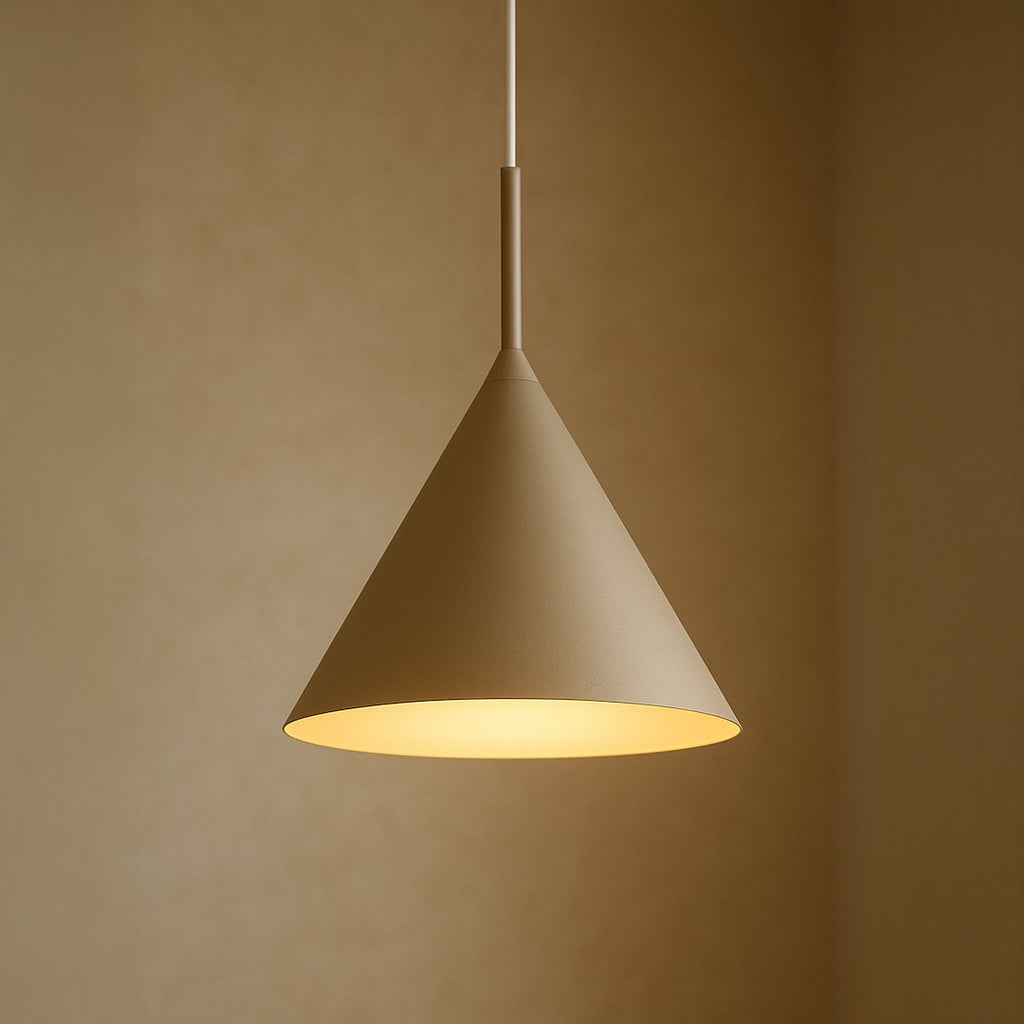 Pendelleuchte CAPITAL Cashmere / Taupe Ø32 cm (1x GX53) - Milagro
