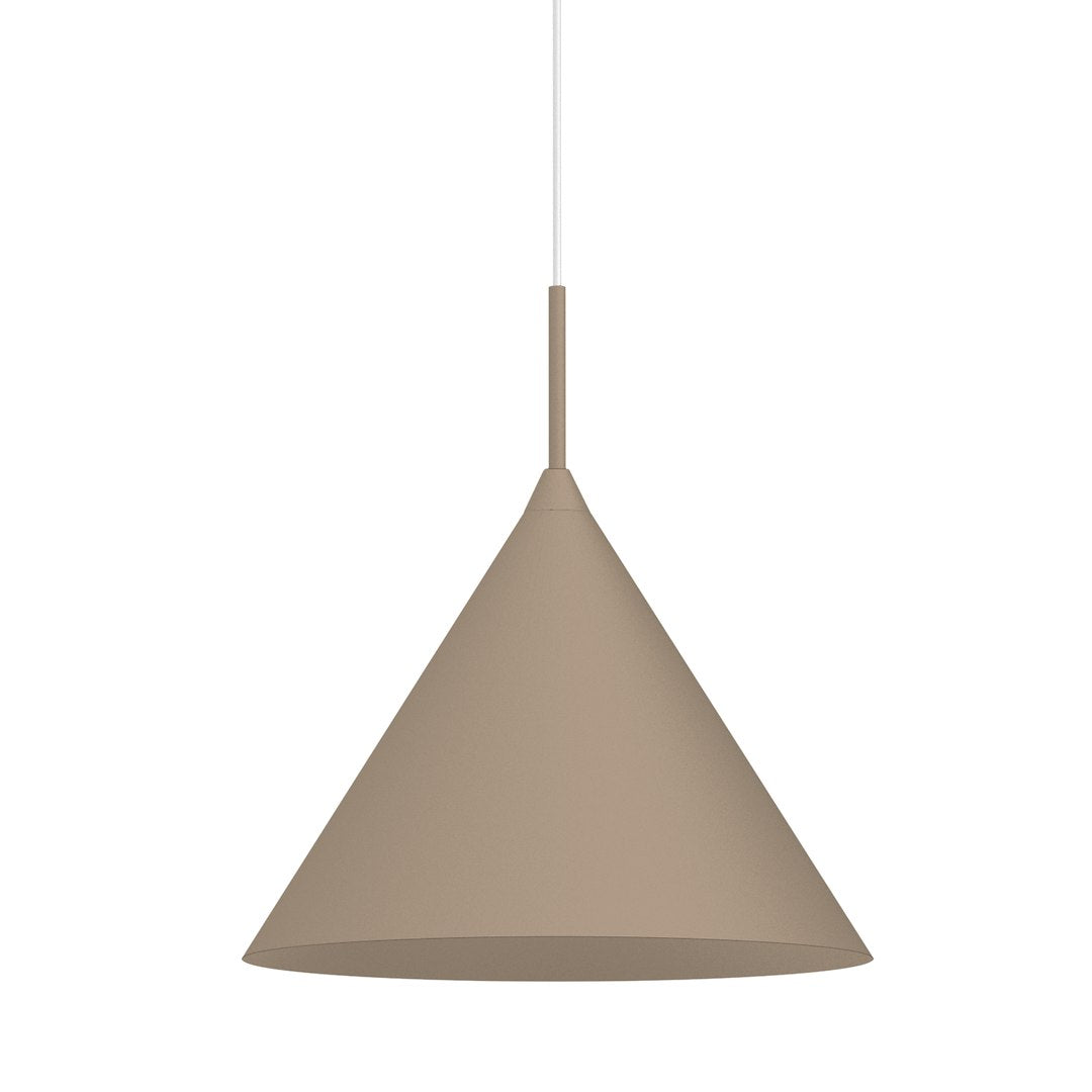 Pendelleuchte CAPITAL Cashmere / Taupe Ø32 cm (1x GX53) - Milagro