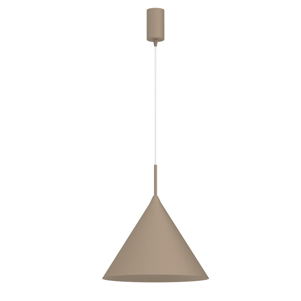 Pendelleuchte CAPITAL Cashmere / Taupe Ø32 cm (1x GX53) - Milagro