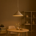 Pendelleuchte CAPITAL Cashmere / Taupe Ø46 cm (1x GX53) - Milagro