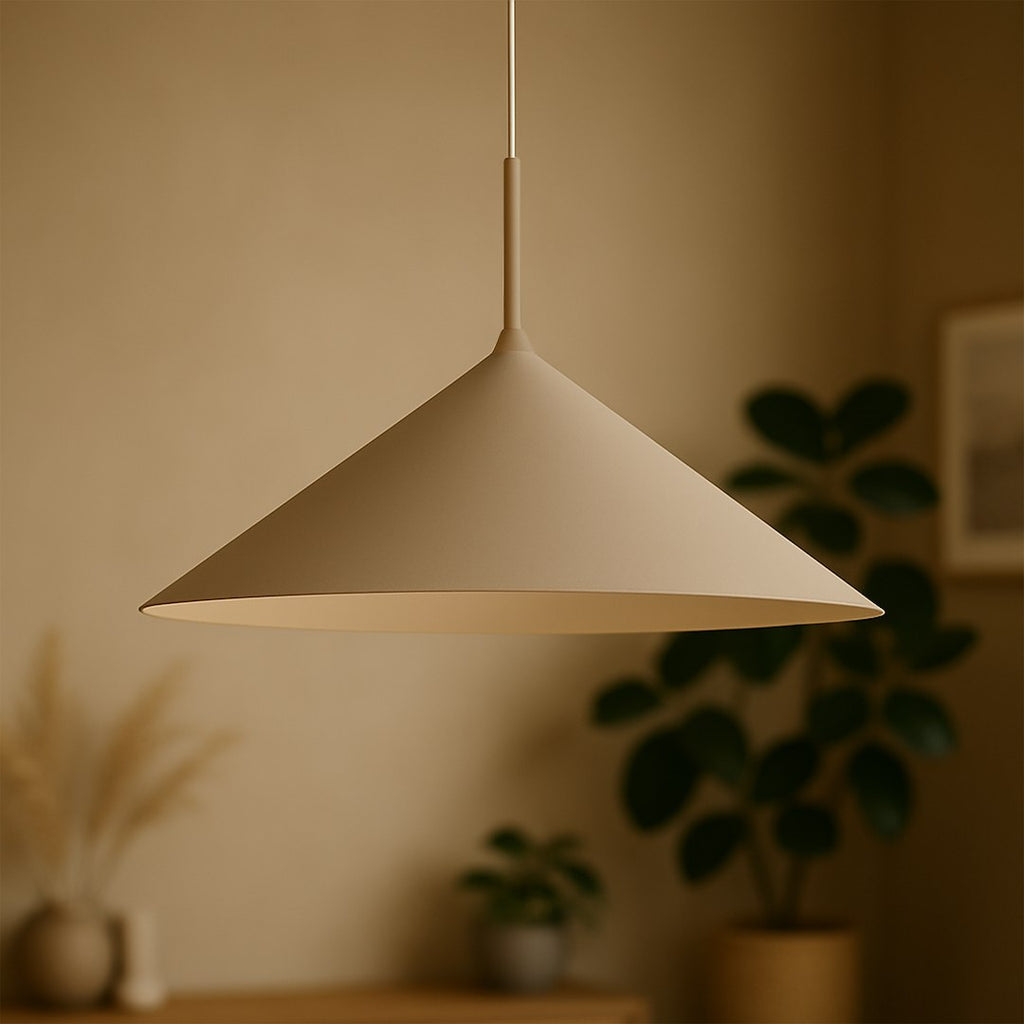 Pendelleuchte CAPITAL Cashmere / Taupe Ø60 cm (1x GX53) - Milagro