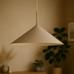 Pendelleuchte CAPITAL Cashmere / Taupe Ø60 cm (1x GX53) - Milagro