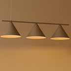 Pendelleuchte CAPITAL Cashmere / Taupe (3x GX53) - Milagro