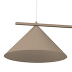 Pendelleuchte CAPITAL Cashmere / Taupe (3x GX53) - Milagro