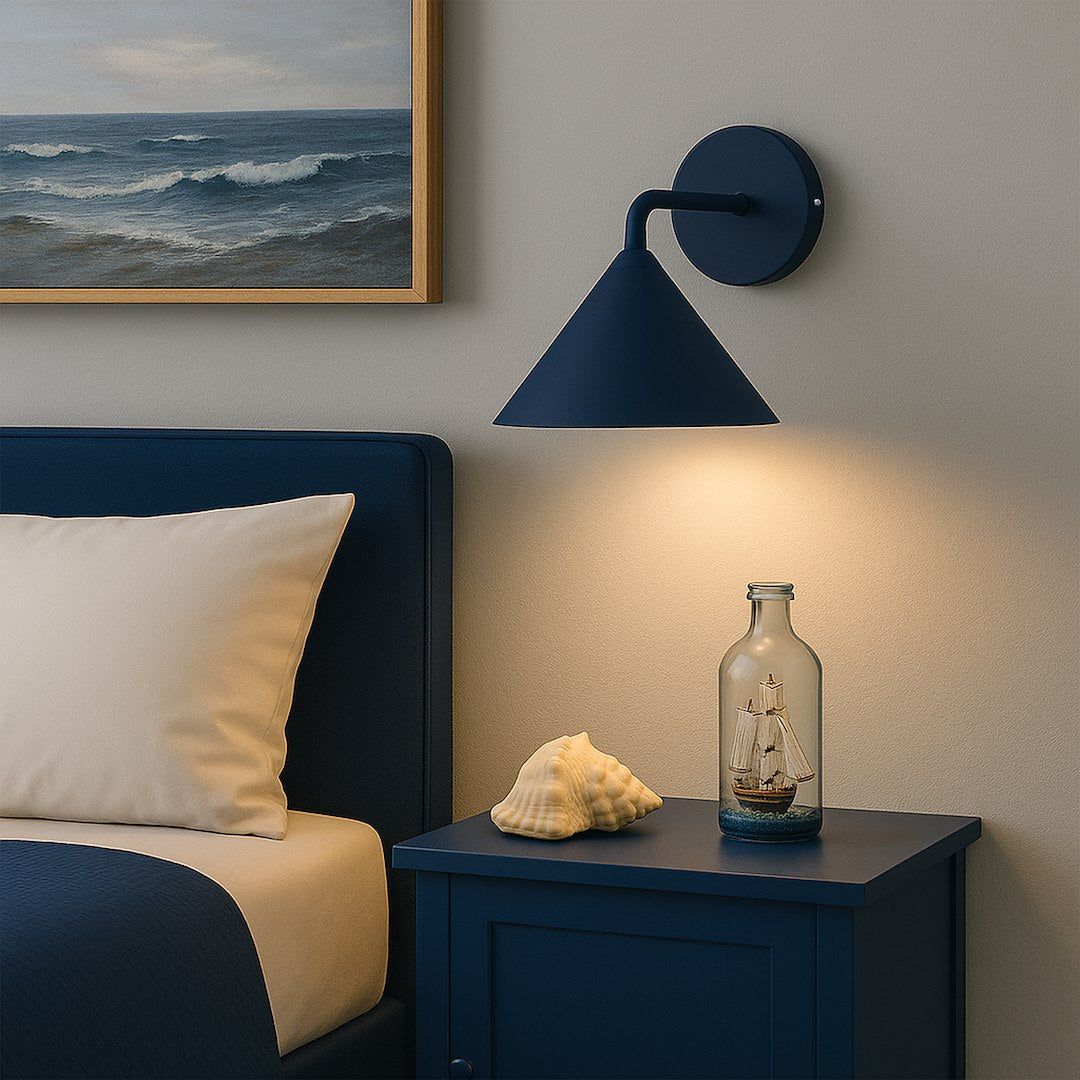 Wandleuchte CAPITAL Navy Blau (1x GX53) - Milagro