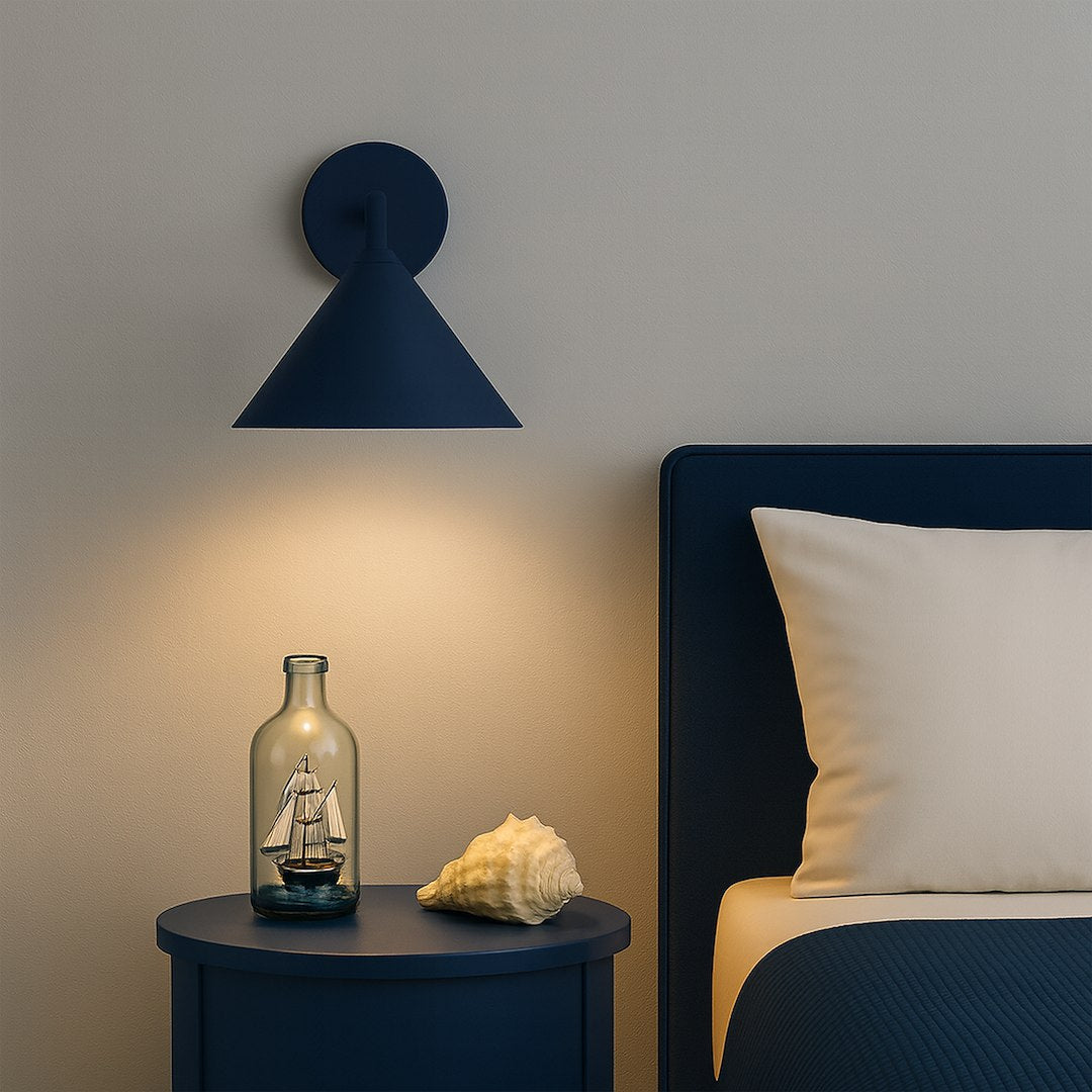 Wandleuchte CAPITAL Navy Blau (1x GX53) - Milagro