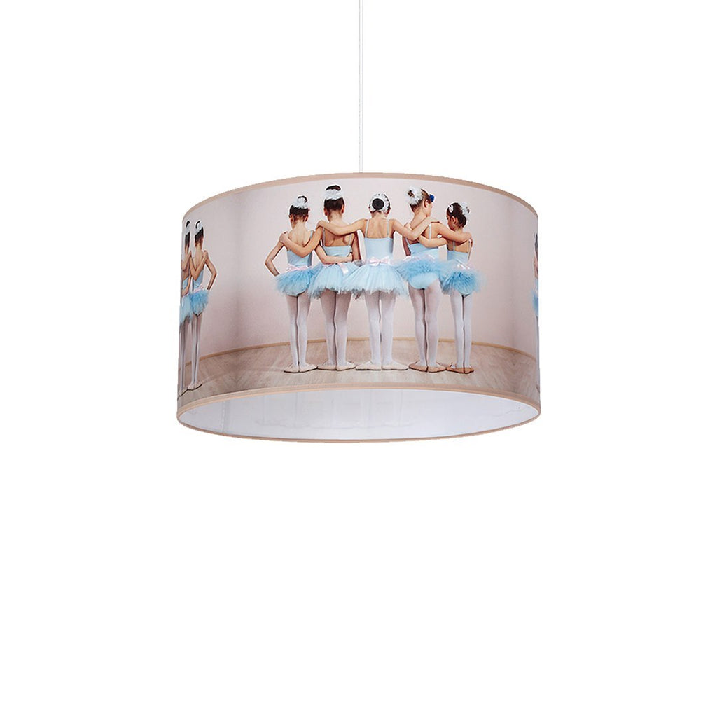 Pendelleuchte BALLERINA Beige (1x E27) - Milagro