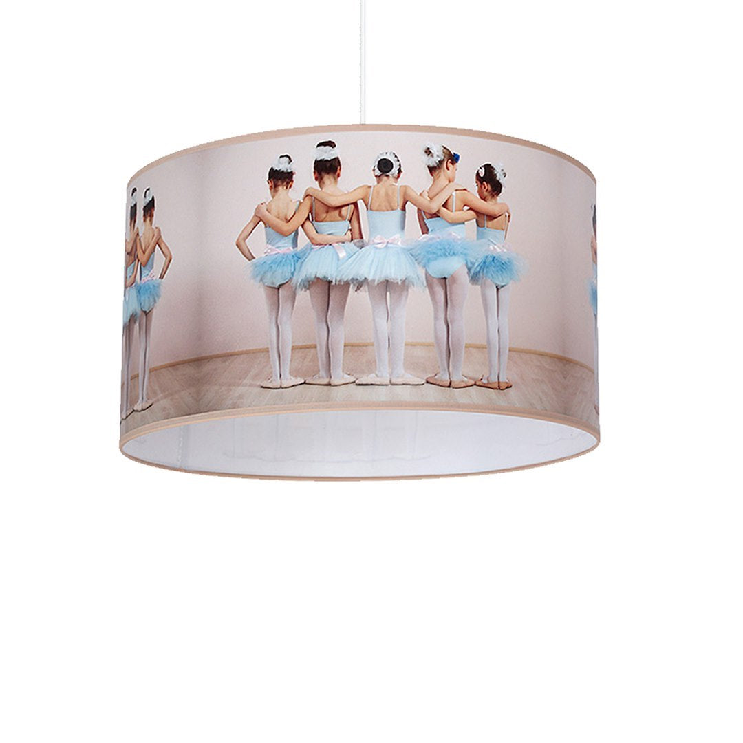 Pendelleuchte BALLERINA Beige (1x E27) - Milagro