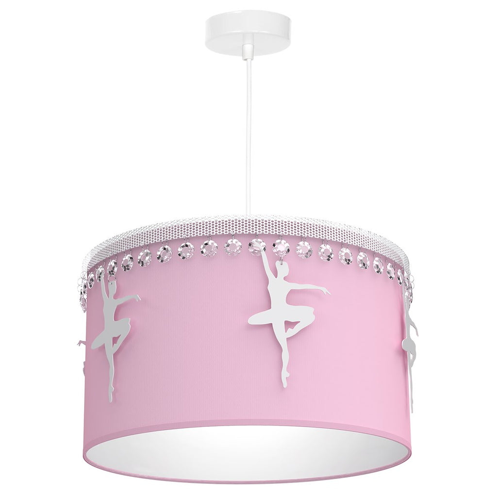 Pendelleuchte BALETNICA Rosa / Pink (1x E27) - Milagro