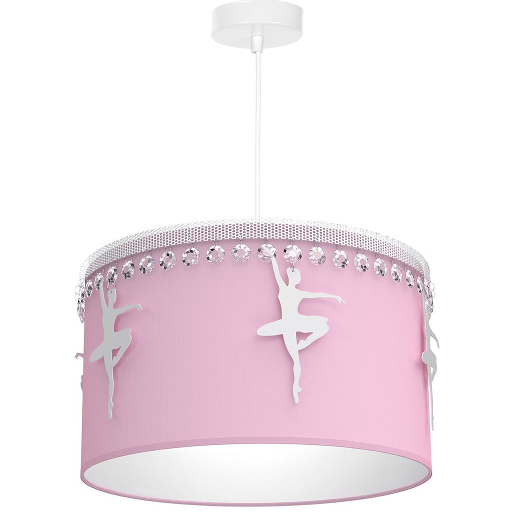Pendelleuchte BALETNICA Rosa / Pink (1x E27) - Milagro