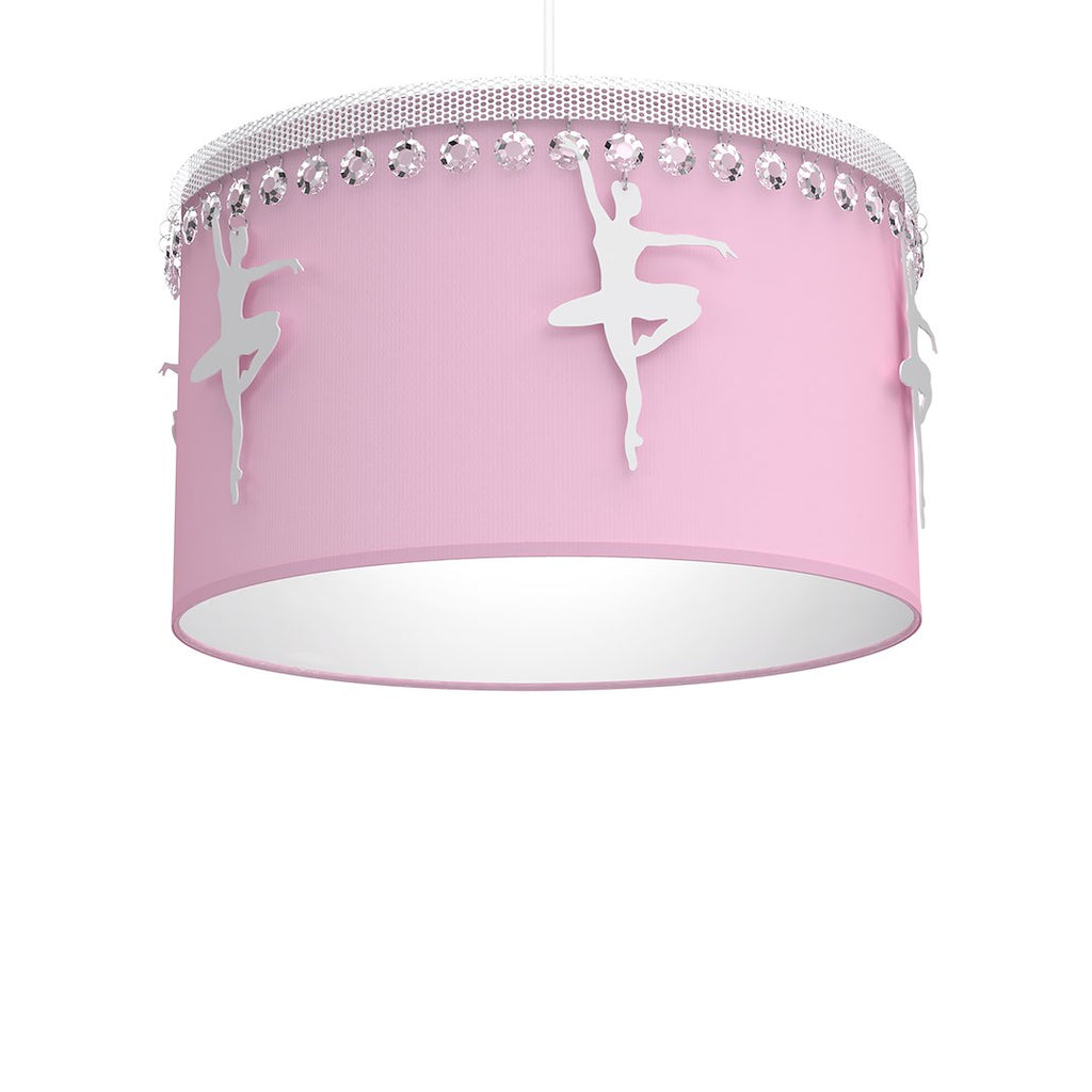 Pendelleuchte BALETNICA Rosa / Pink (1x E27) - Milagro