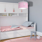 Pendelleuchte BALETNICA Rosa / Pink (1x E27) - Milagro