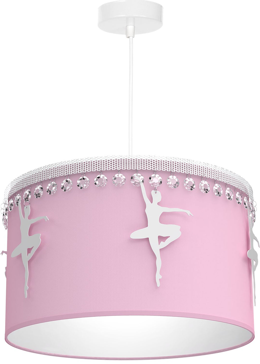 Pendelleuchte BALETNICA Rosa / Pink (1x E27) - Milagro
