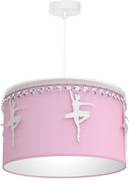 Pendelleuchte BALETNICA Rosa / Pink (1x E27) - Milagro