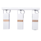 Deckenleuchte Spot Balken VIDAR (3x GU10) Weiß & Holz - Milagro