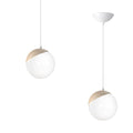 Pendelleuchte SFERA WOOD (1x E14) - Milagro