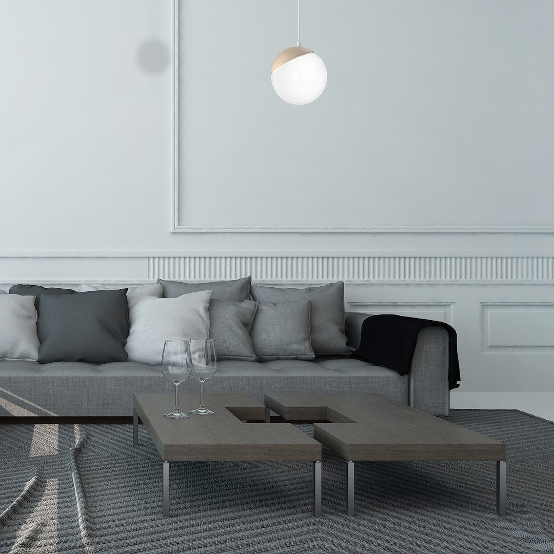 Pendelleuchte SFERA WOOD (1x E14) - Milagro