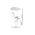 Pendelleuchte SFERA WOOD (5x E14) - Milagro