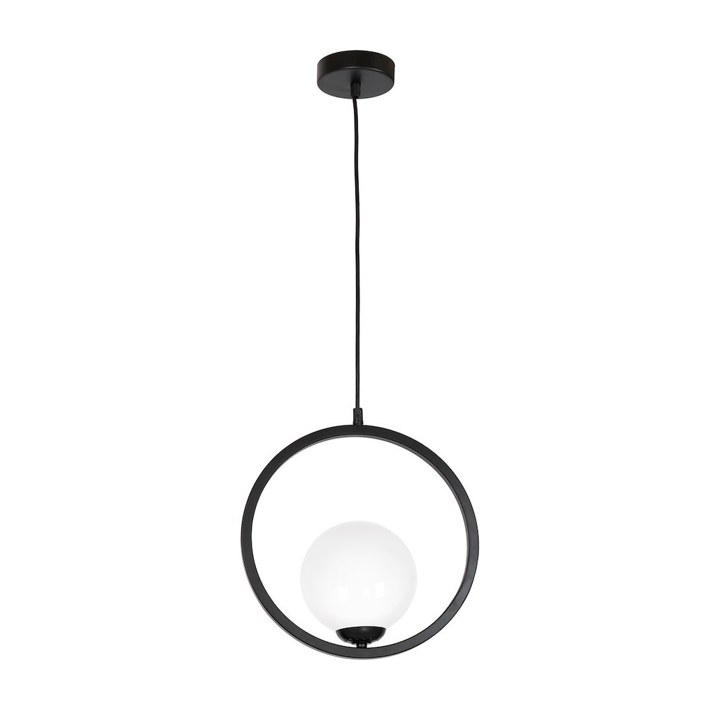 Pendelleuchte BOSTON Schwarz (1x E14) - Milagro