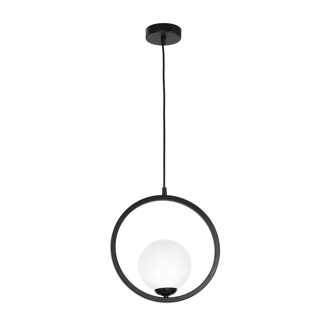 Pendelleuchte BOSTON Schwarz (1x E14) - Milagro