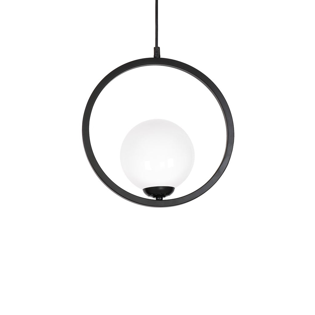 Pendelleuchte BOSTON Schwarz (1x E14) - Milagro