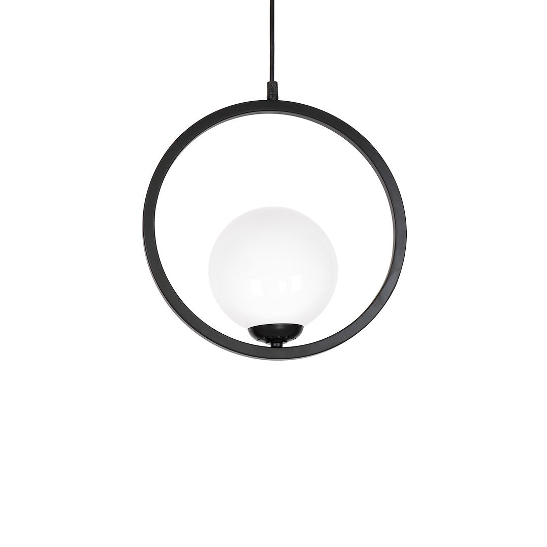 Pendelleuchte BOSTON Schwarz (1x E14) - Milagro
