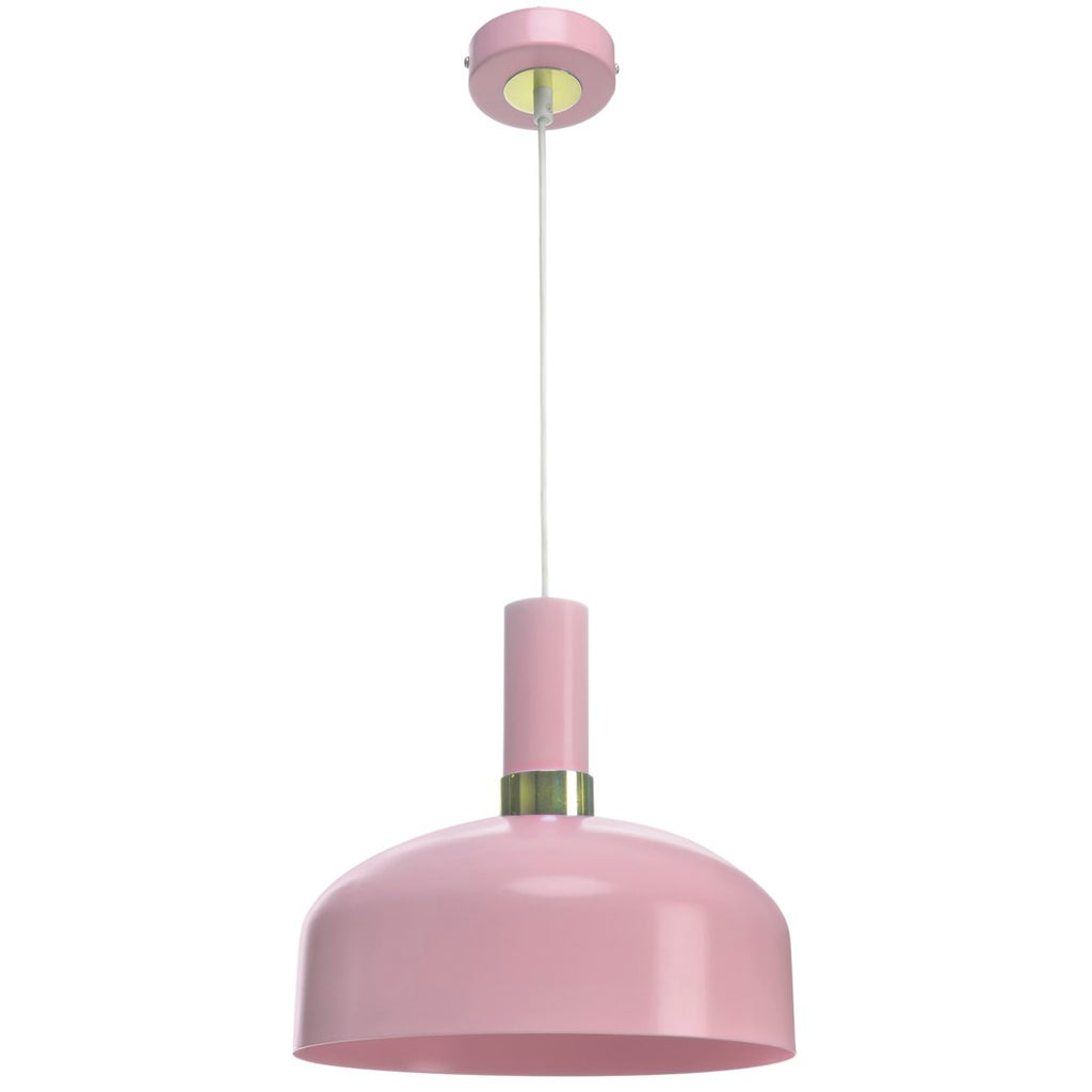 Pendelleuchte MALMO Pink / Rosa (1x E27) - Milagro