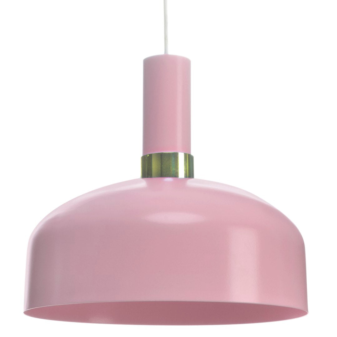 Pendelleuchte MALMO Pink / Rosa (1x E27) - Milagro