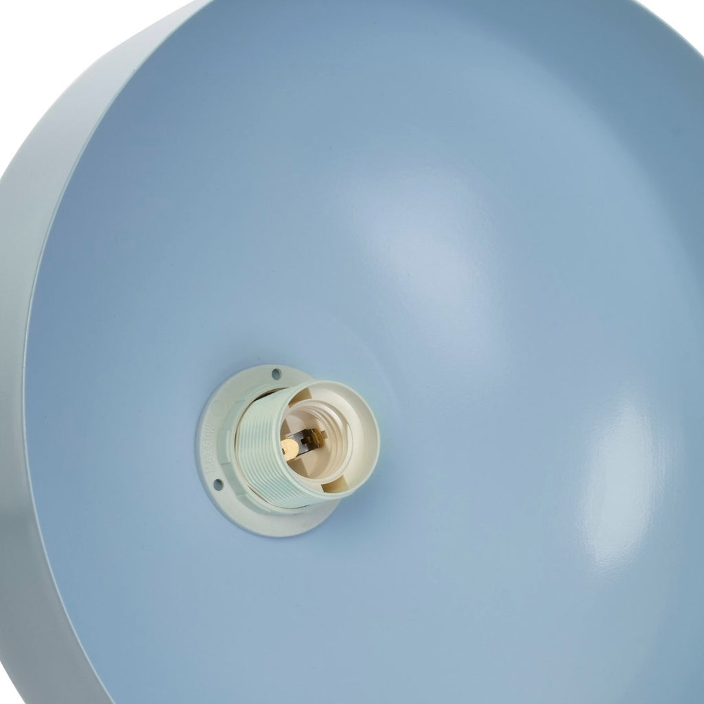 Pendelleuchte MALMO Blau (1x E27) - Milagro