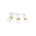 Deckenleuchte Spot Balken VIDAR (3x GU10) Weiß & Gold - Milagro