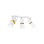 Deckenleuchte Spot Balken VIDAR (3x GU10) Weiß & Gold - Milagro