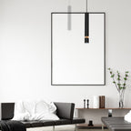 Pendelleuchte JOKER Schwarz & Holz (1x GU10) - Milagro