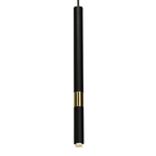 Pendelleuchte MONZA Schwarz & Gold (1x G9) - Milagro