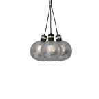 Pendelleuchte OMEGA Schwarz & Gold (3x E27) - Milagro