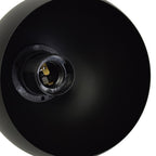 Deckenleuchte DAMA Schwarz (3x E27) - Milagro