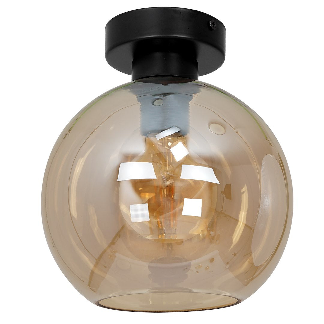 Deckenleuchte SOFIA AMBER (1x E27) - Milagro