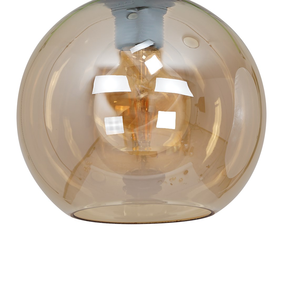 Deckenleuchte SOFIA AMBER (1x E27) - Milagro