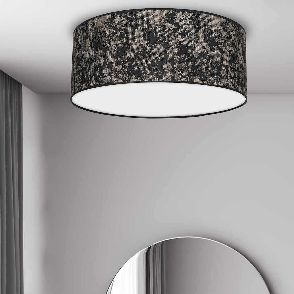 Deckenleuchte SATINO Gold (2x E27) Satin Ø40 cm - Milagro