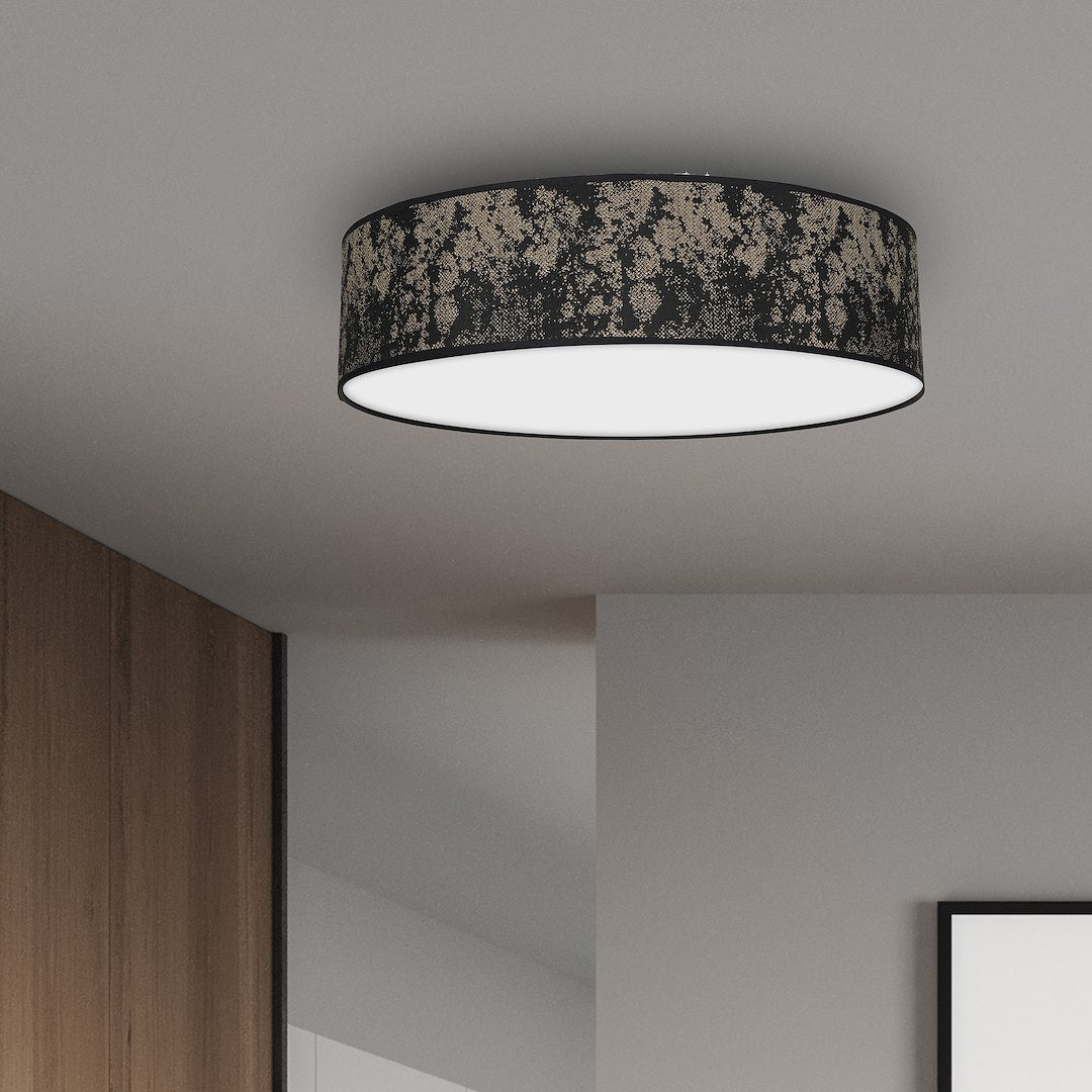 Deckenleuchte SATINO Gold (3x E27) Satin Ø50 cm - Milagro