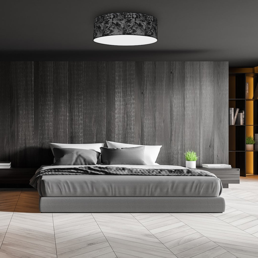 Deckenleuchte SATINO SILVER (3x E27) Satin Ø60 cm - Milagro