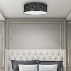 Deckenleuchte SATINO SILVER (3x E27) Satin Ø60 cm - Milagro