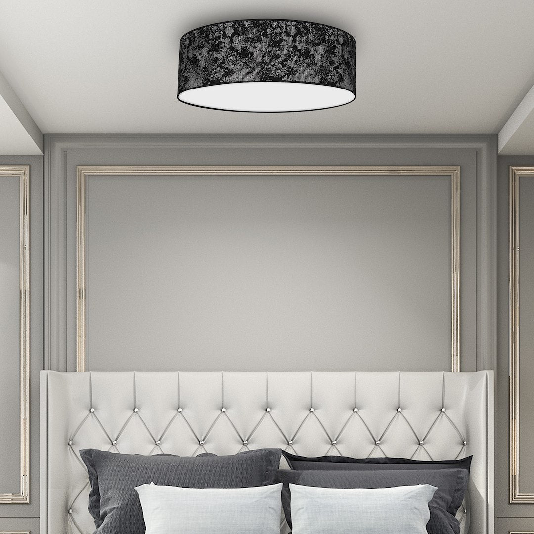 Deckenleuchte SATINO SILVER (3x E27) Satin Ø60 cm - Milagro