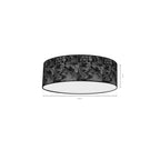 Deckenleuchte SATINO SILVER (3x E27) Satin Ø60 cm - Milagro