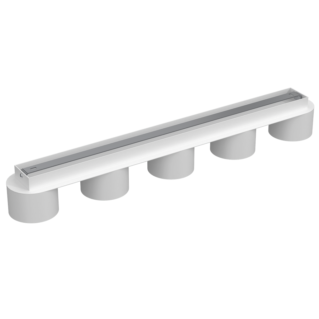 Deckenleuchte Spot DIXIE (5x GX53) Weiß - Milagro